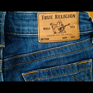 True Religion Keira Cutoff Mid Rise Shorts